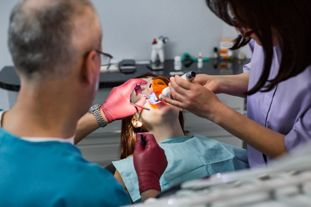 nonsurgical treatment for gum recession