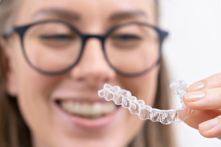 clear braces