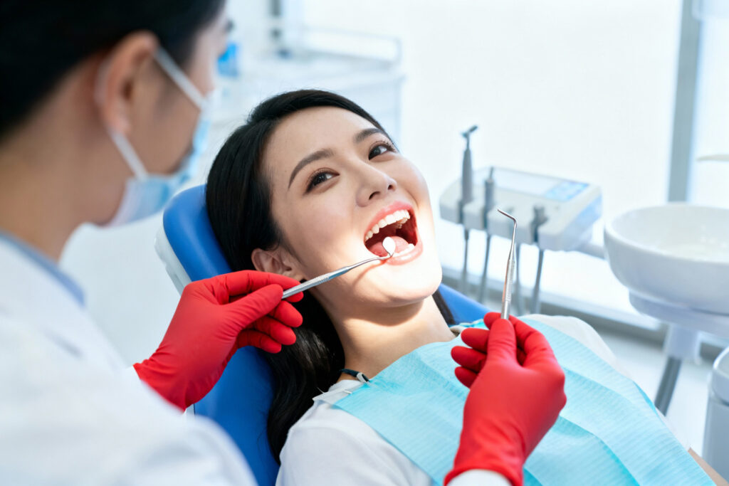 swollen gums in back of mouth