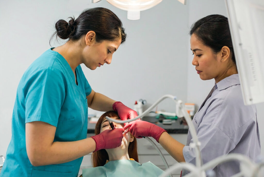 swollen gum wisdom tooth