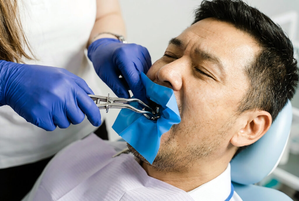 cracked tooth root canal vs extraction