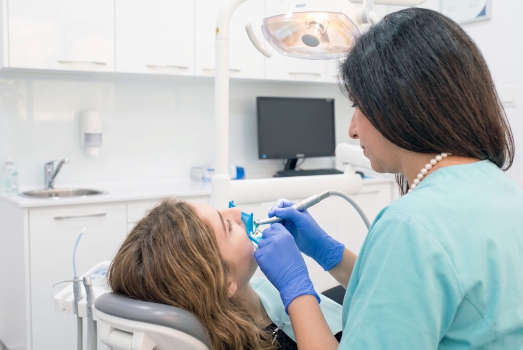 root canal on front tooth