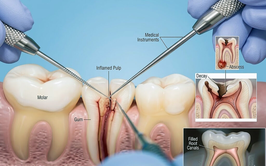 root canal treatment side effects Singapore